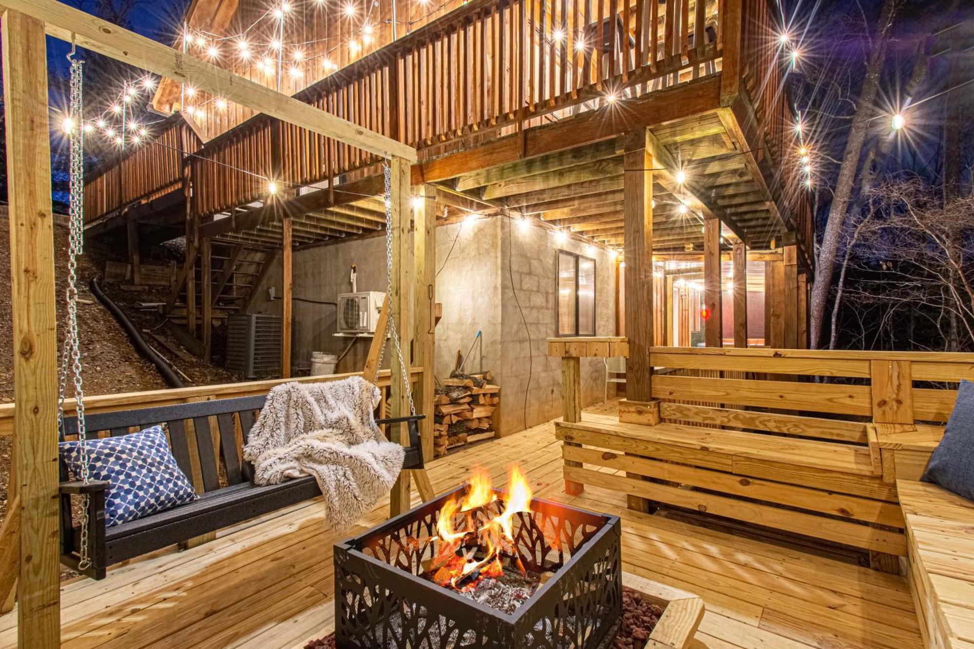 The Family Stone Luxe Cabin Sleeps 12 Hot Tub Dogfriendly Dollywood Піджен-Фордж Екстер'єр фото